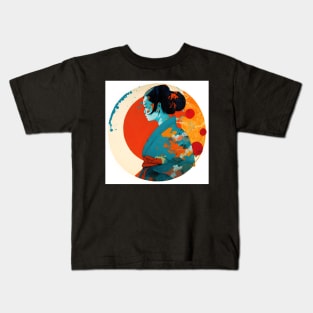 Surreal Geisha Kids T-Shirt